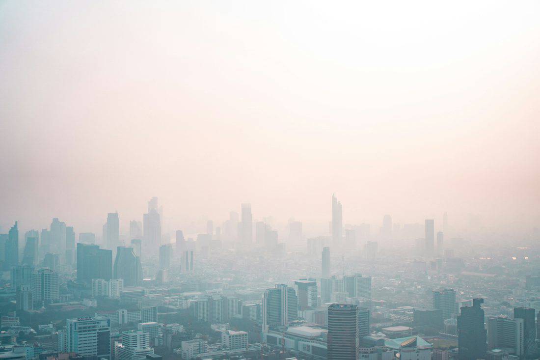 Family-friendly Bangkok hotel district skyline