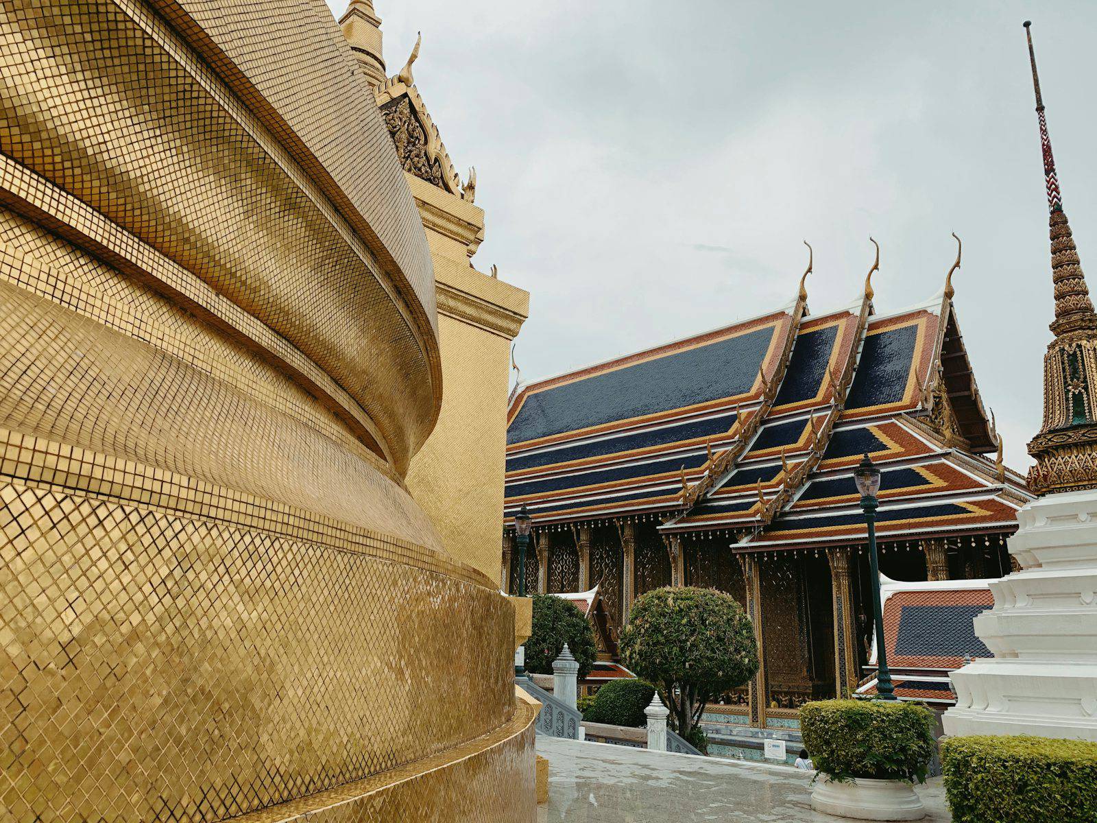 Gold concrete building during daytime